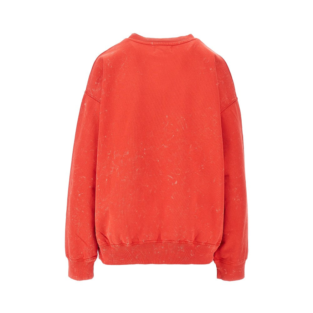 Ganni Cotton sweatshirt with 'Cherry' print