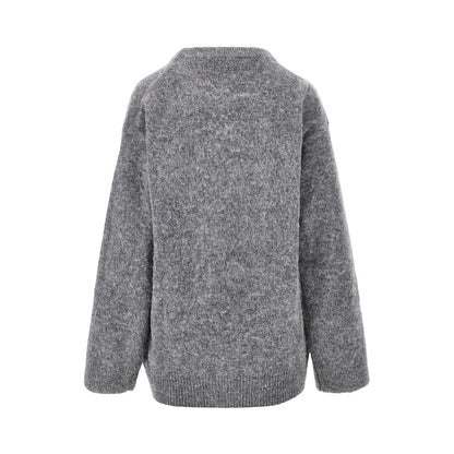 Ganni 'Mushroom Teddy' alpaca-blend sweater