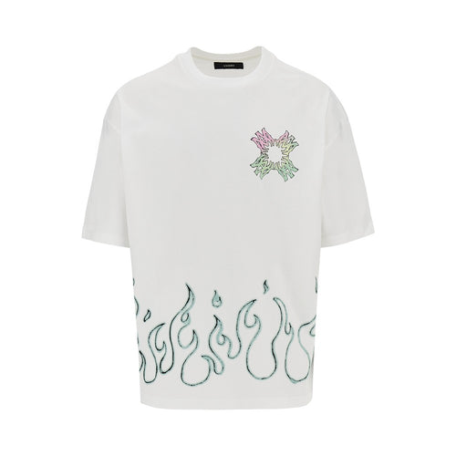 Amiri MA Quad Flames oversized T-shirt
