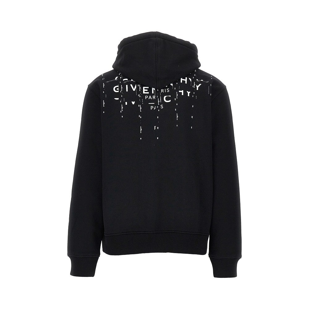 GIVENCHY Photographic Negative print full-zip hoodie