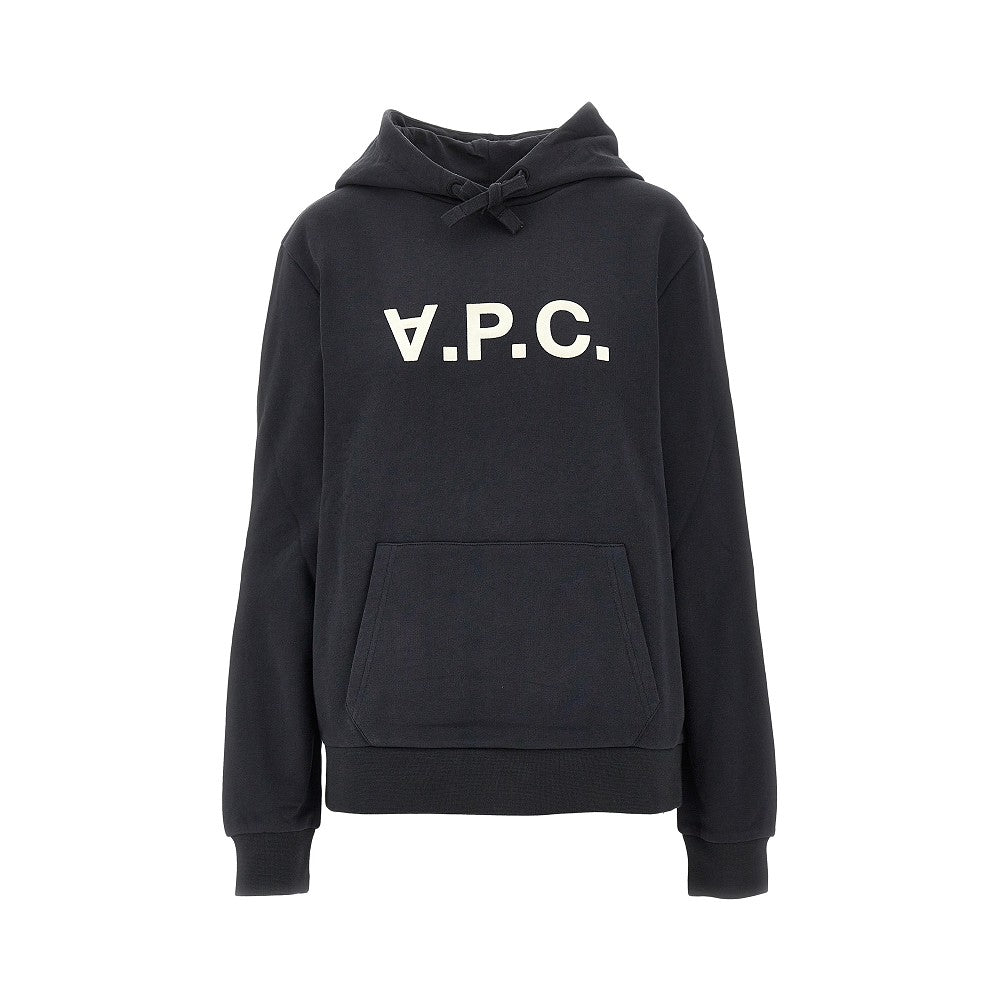 A.P.C. Flocked logo hoodie
