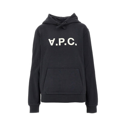 A.P.C. Flocked logo hoodie