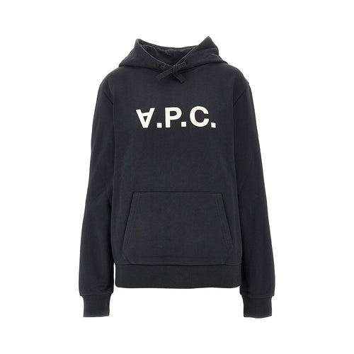 A.P.C. Flocked logo hoodie
