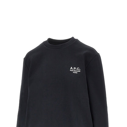 A.P.C. Crewneck sweatshirt with logo embroidery