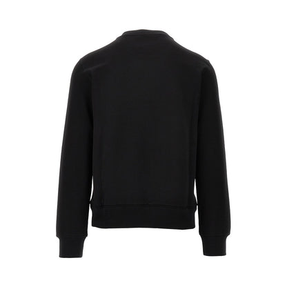 DOLCE&GABBANA Logo plate crewneck sweatshirt