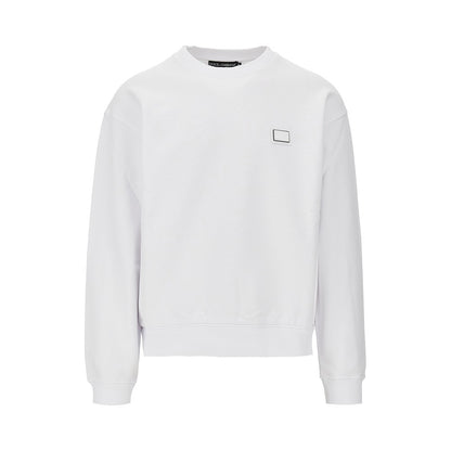 DOLCE&GABBANA Logo plate crewneck sweatshirt