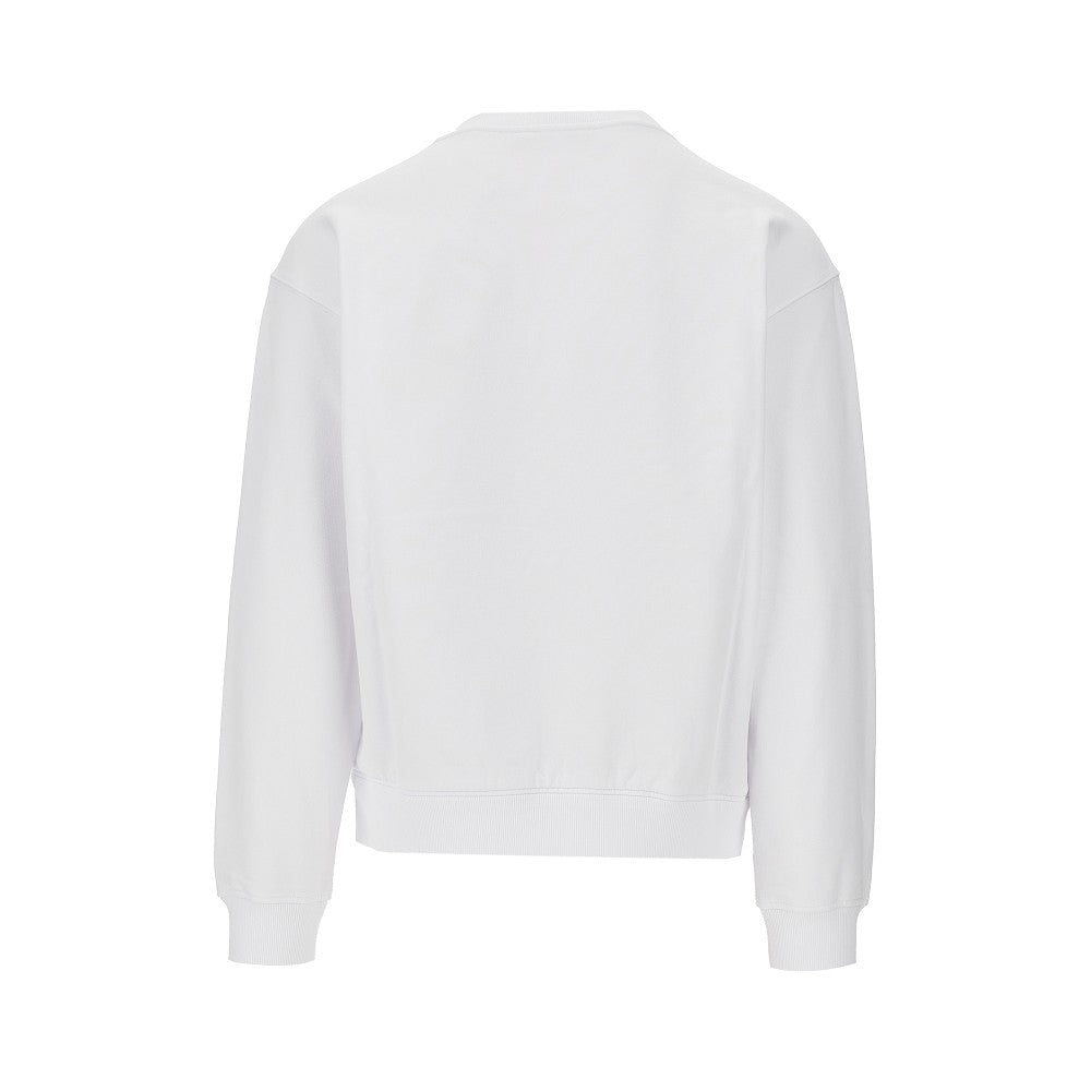 DOLCE&GABBANA Logo plate crewneck sweatshirt