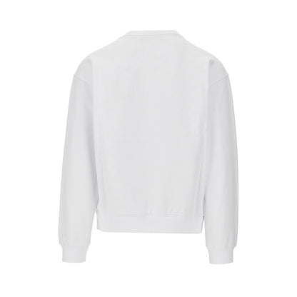 DOLCE&GABBANA Logo plate crewneck sweatshirt