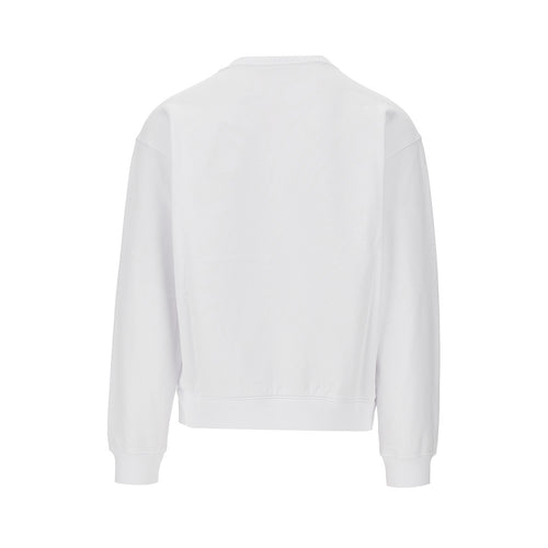 DOLCE&GABBANA Logo plate crewneck sweatshirt