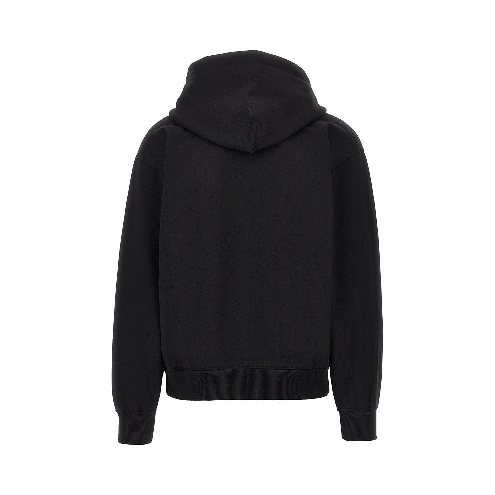 DOLCE&GABBANA Cotton sweatshirt with log plate