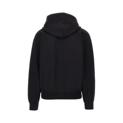 DOLCE&GABBANA Cotton sweatshirt with log plate