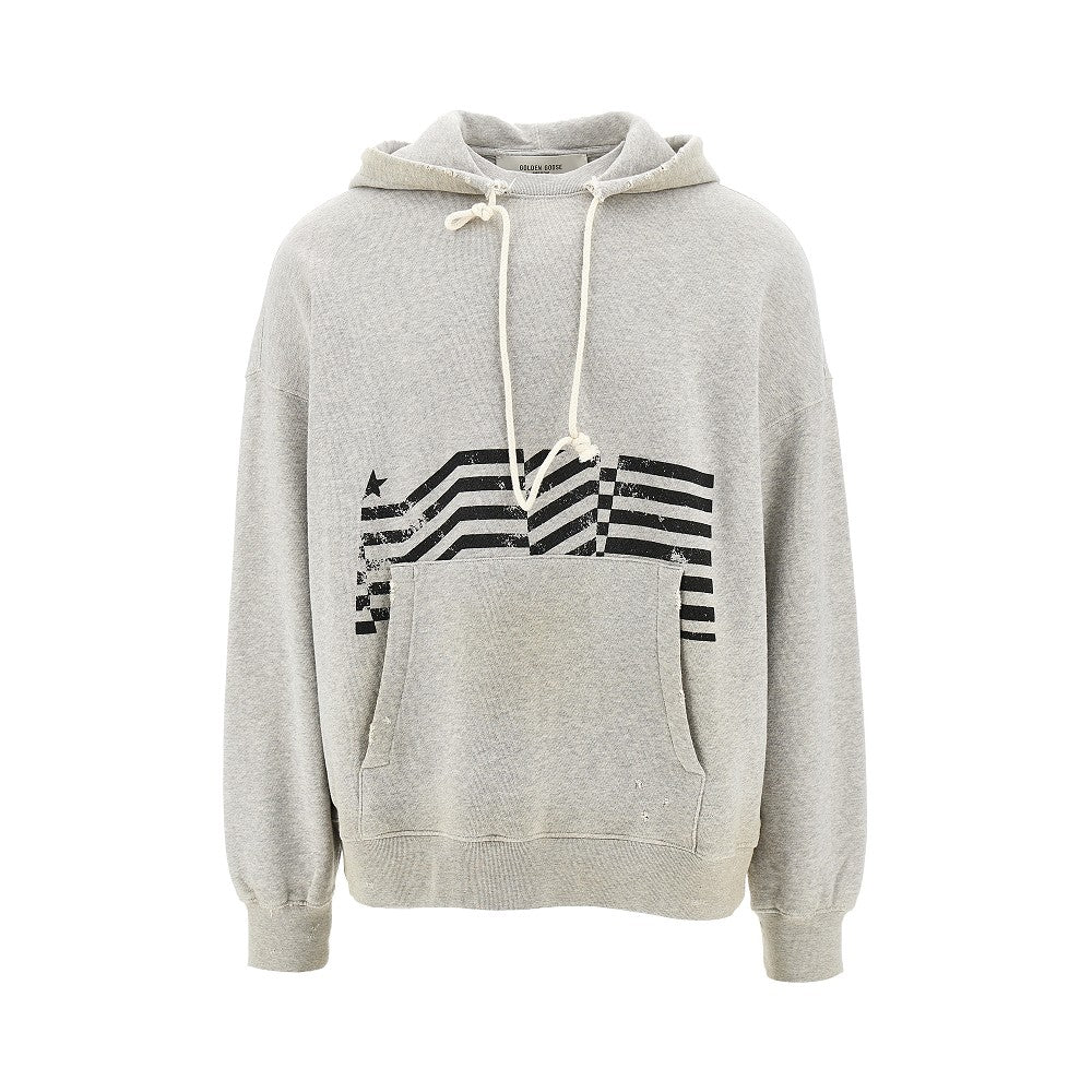 GOLDEN GOOSE Printed cotton hoodie