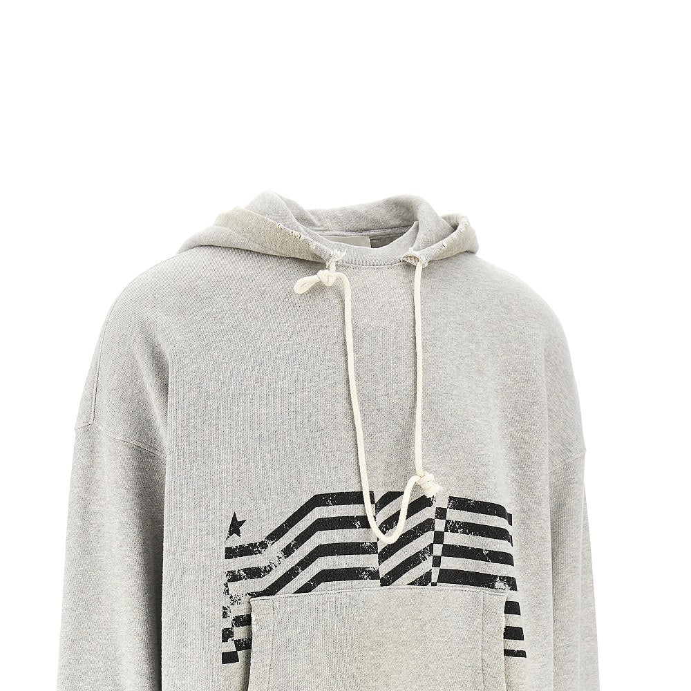 GOLDEN GOOSE Printed cotton hoodie