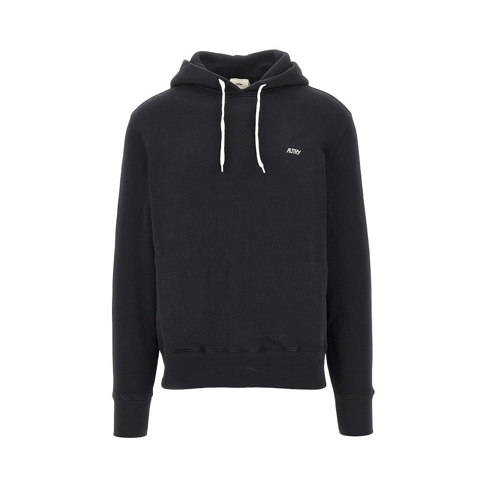 AUTRY Logo embroidery hoodie