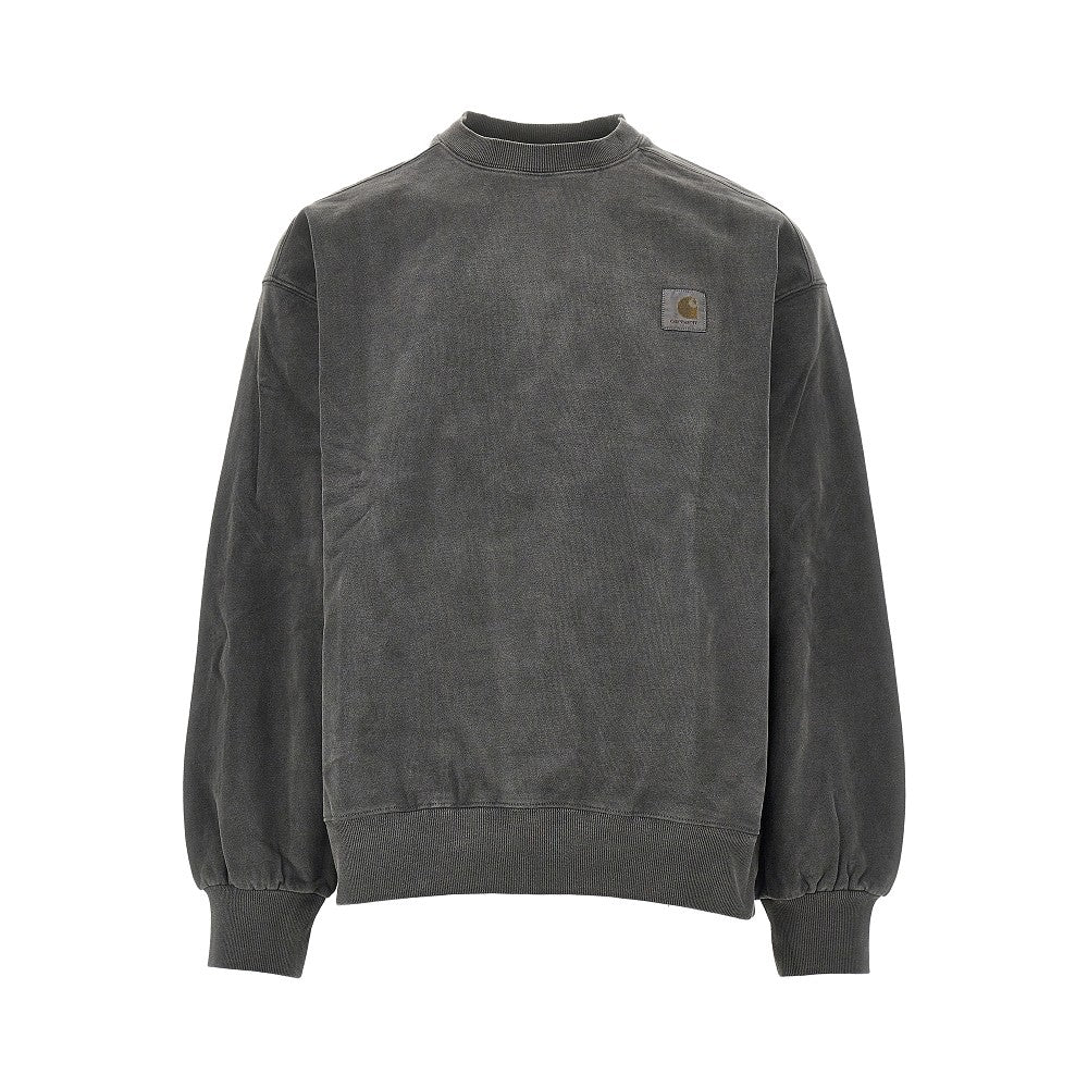CARHARTT WIP Vista' bleached-out crewneck sweatshirt