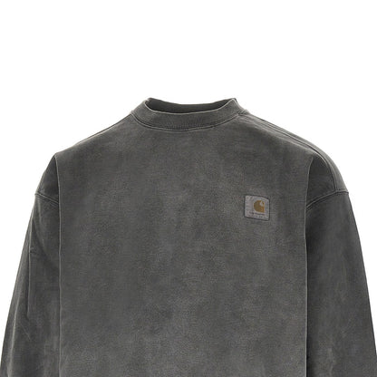 CARHARTT WIP Vista' bleached-out crewneck sweatshirt