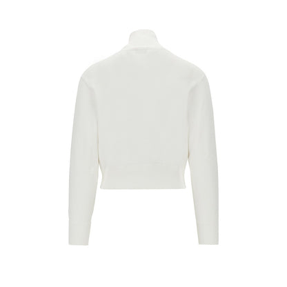AUTRY Knitted track jacket with logo embroidery