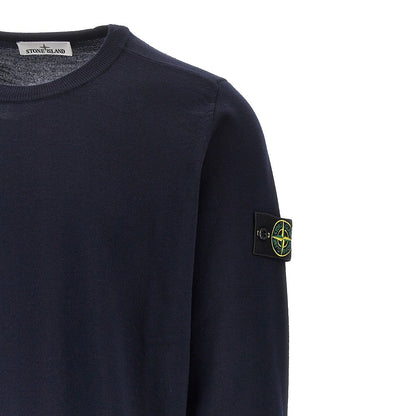 STONE ISLAND Virgin wool crewneck sweater