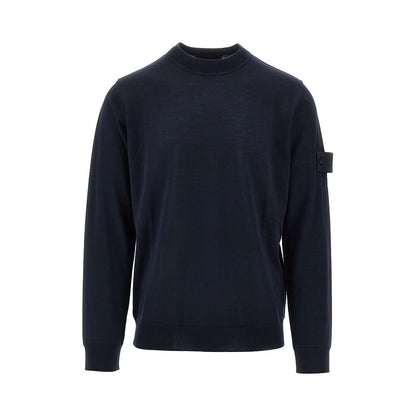 STONE ISLAND Ghost virgin wool crewneck sweater