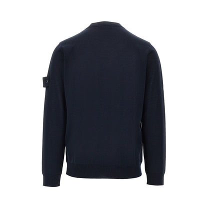 STONE ISLAND Ghost virgin wool crewneck sweater