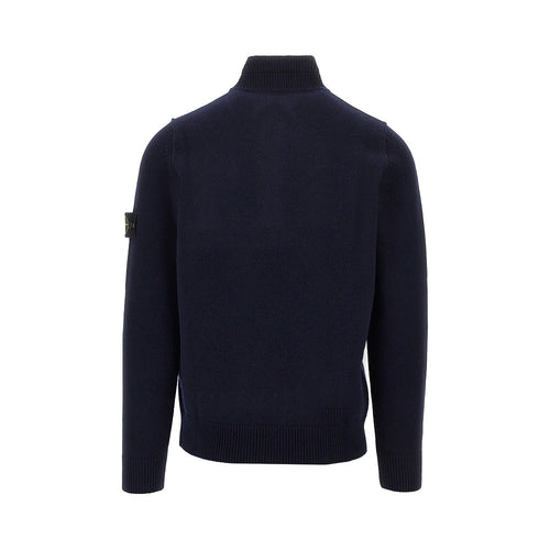 Stone Island Knitted sweater with Logo Badge