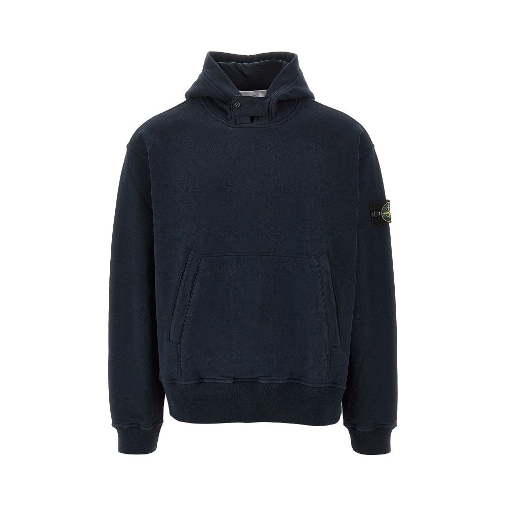 STONE ISLAND Cotton french terry hoodie