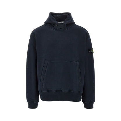 STONE ISLAND Cotton french terry hoodie