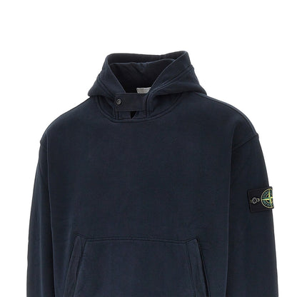 STONE ISLAND Cotton french terry hoodie