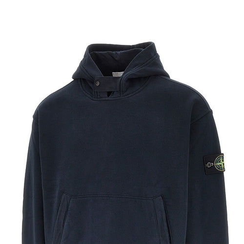 STONE ISLAND Cotton french terry hoodie