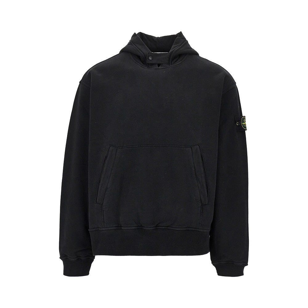 STONE ISLAND Cotton french terry hoodie