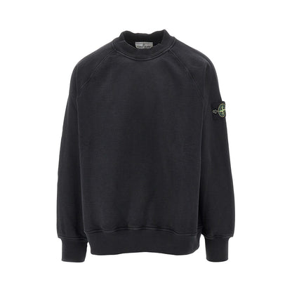 STONE ISLAND Heavy cotton crewneck sweatshirt