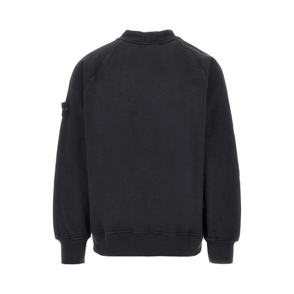 STONE ISLAND Heavy cotton crewneck sweatshirt