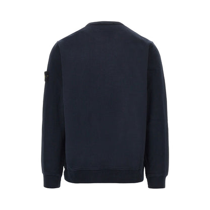 STONE ISLAND Crewneck cotton sweatshirt with Logo Badge