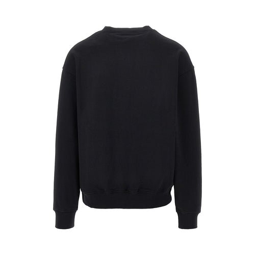 Palm Angels Neck logo print crewneck sweatshirt