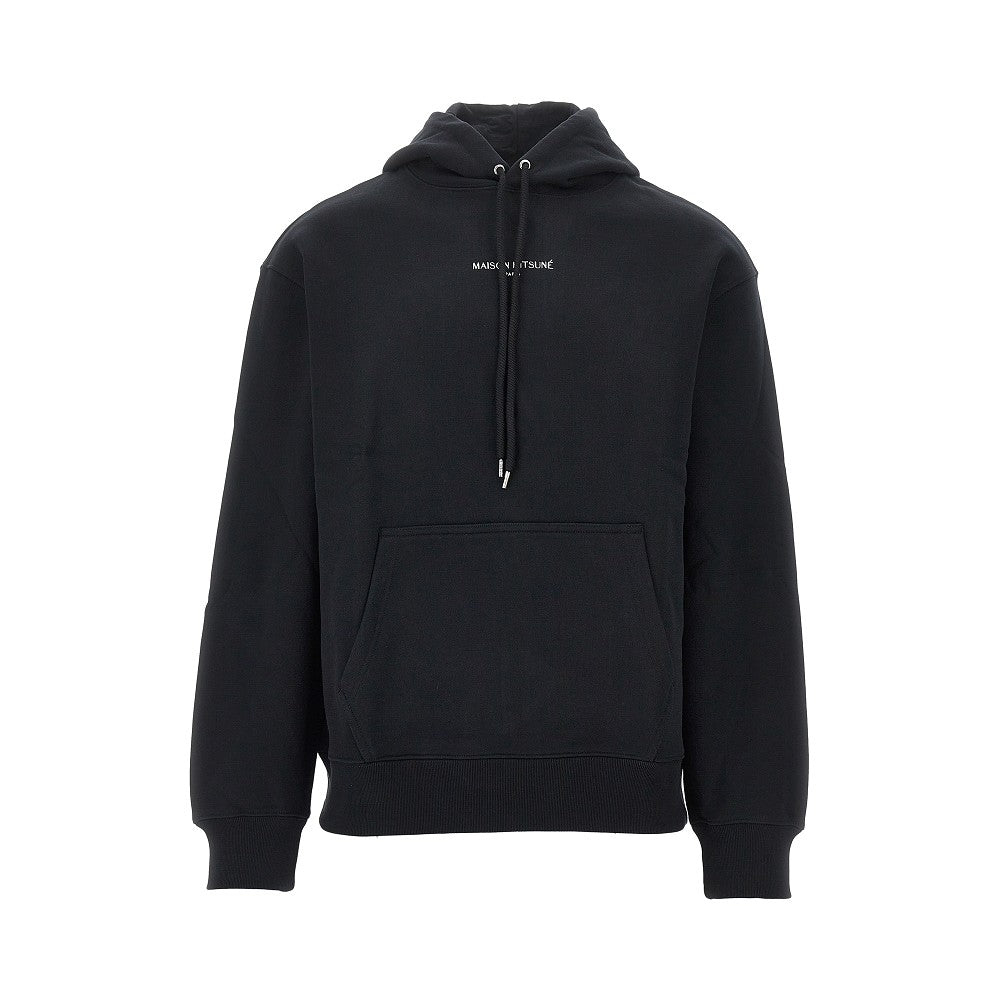 MAISON KITSUNE Maison Kitsuné Paris' embroidery hoodie