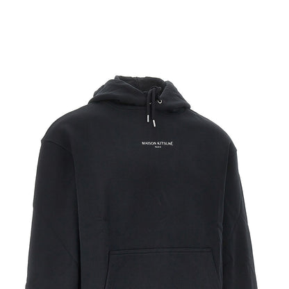 MAISON KITSUNE Maison Kitsuné Paris' embroidery hoodie