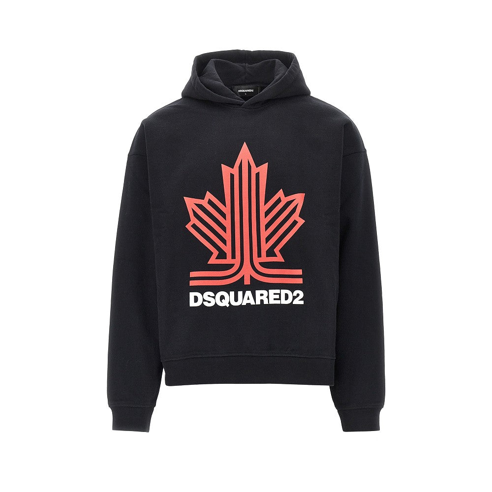 Dsquared2 'Ski Leaf' print hoodie