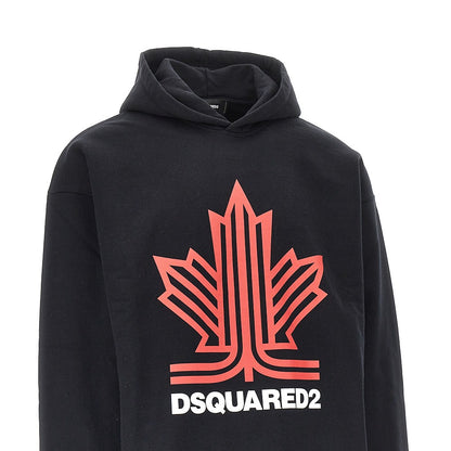 Dsquared2 'Ski Leaf' print hoodie