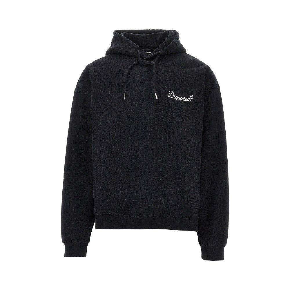 DSQUARED2 Hoodie with logo embroidery