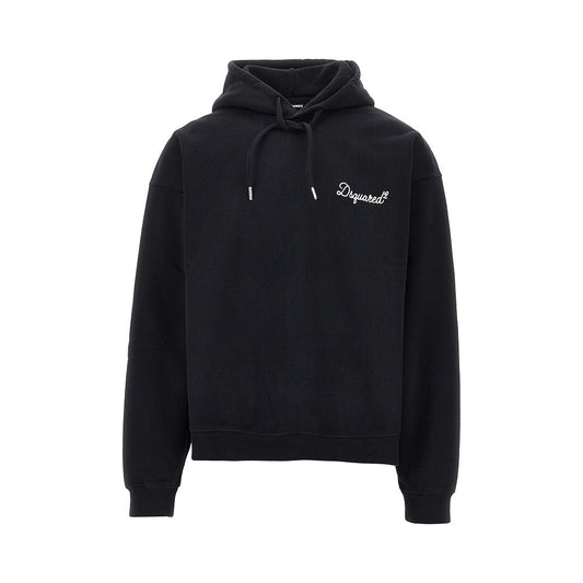 DSQUARED2 Hoodie with logo embroidery