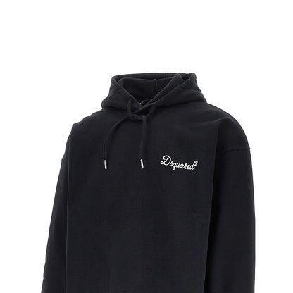 DSQUARED2 Hoodie with logo embroidery