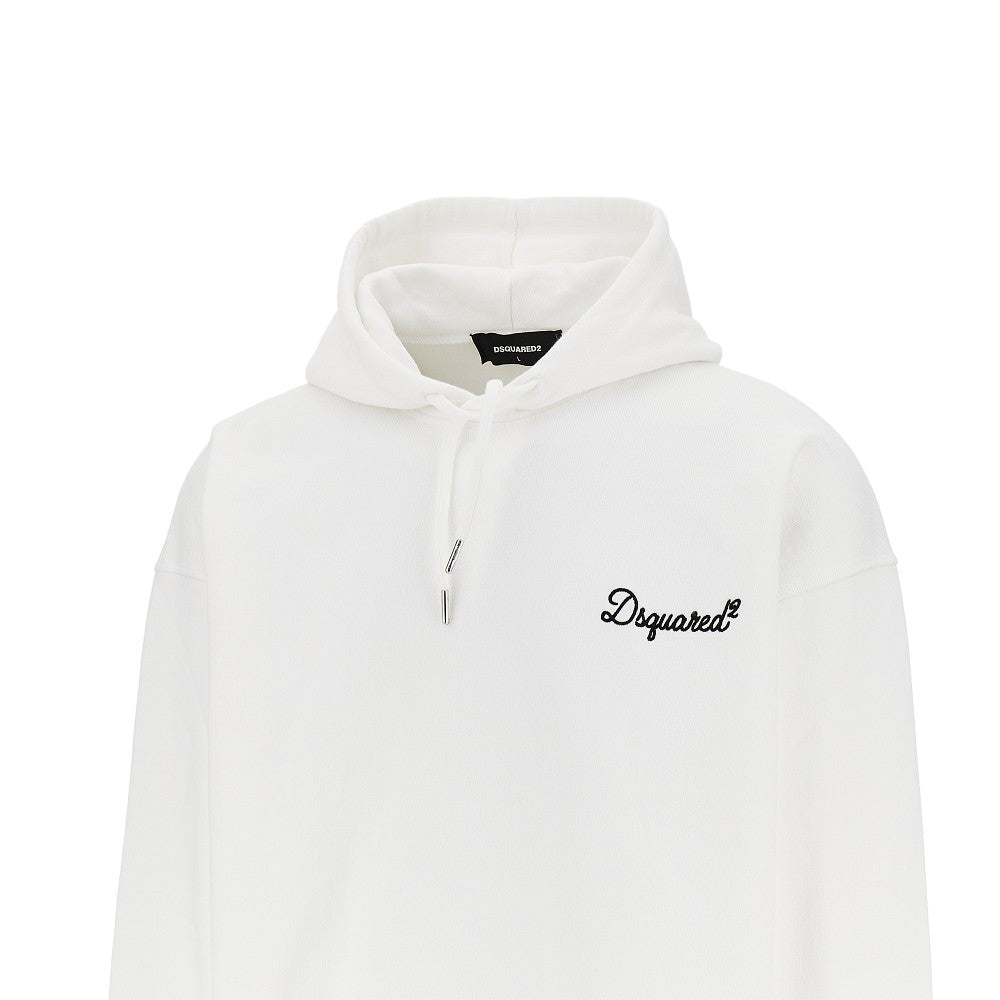 DSQUARED2 Hoodie with logo embroidery