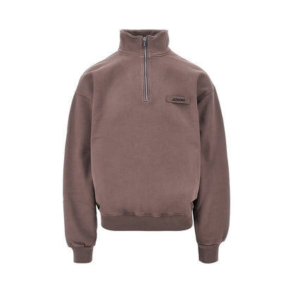 JACQUEMUS Gros Grain' half-zip sweatshirt