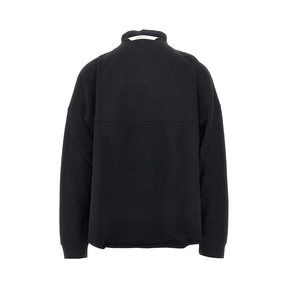 JACQUEMUS Rond Carré' quarter-zip sweatshirt