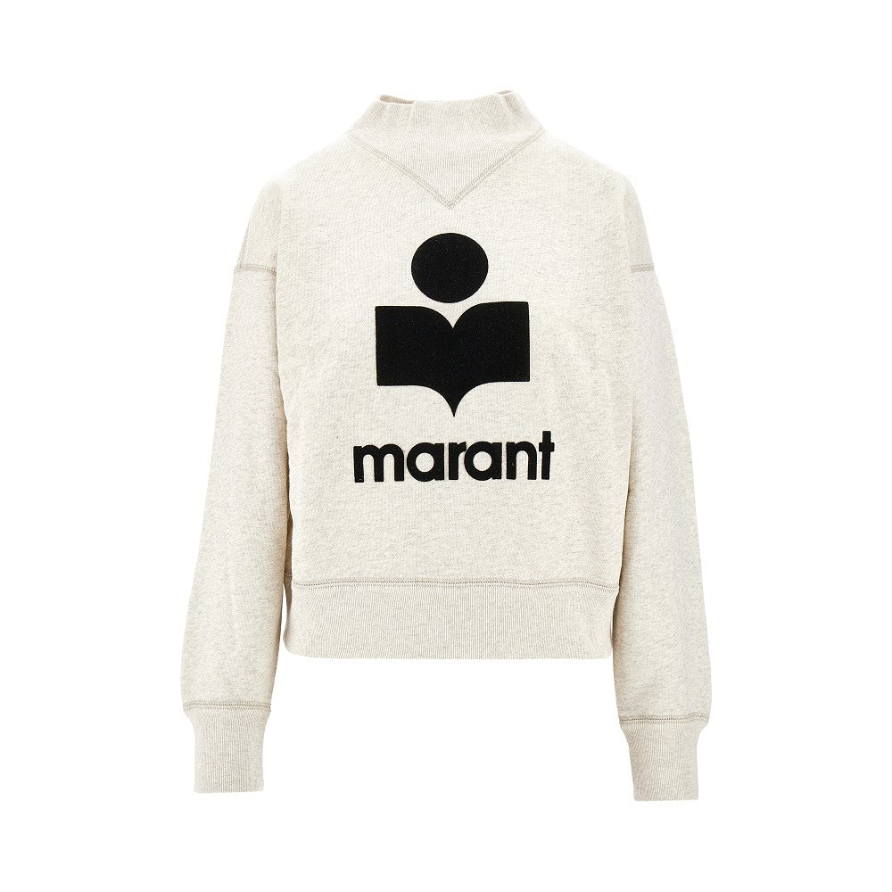 Marant Étoile 'Moby' sweatshirt with flocked logo