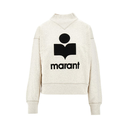 Marant Étoile 'Moby' sweatshirt with flocked logo