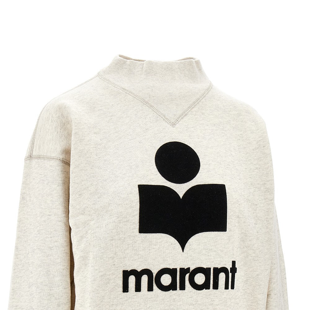 Marant Étoile 'Moby' sweatshirt with flocked logo