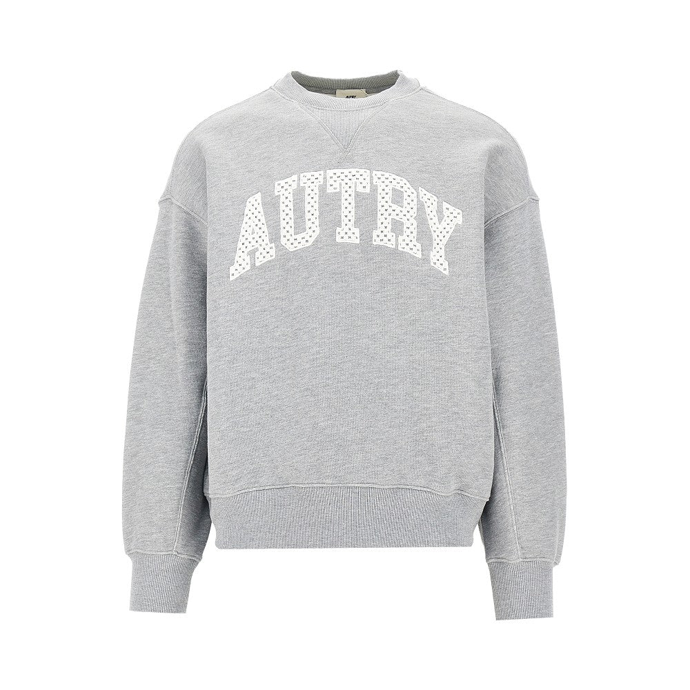 AUTRY Macramé logo College sweatshirt