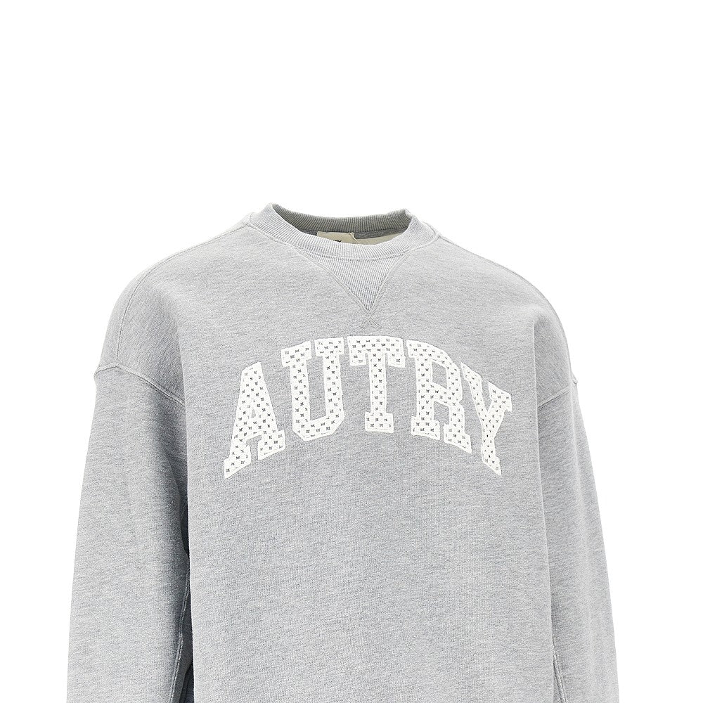 AUTRY Macramé logo College sweatshirt