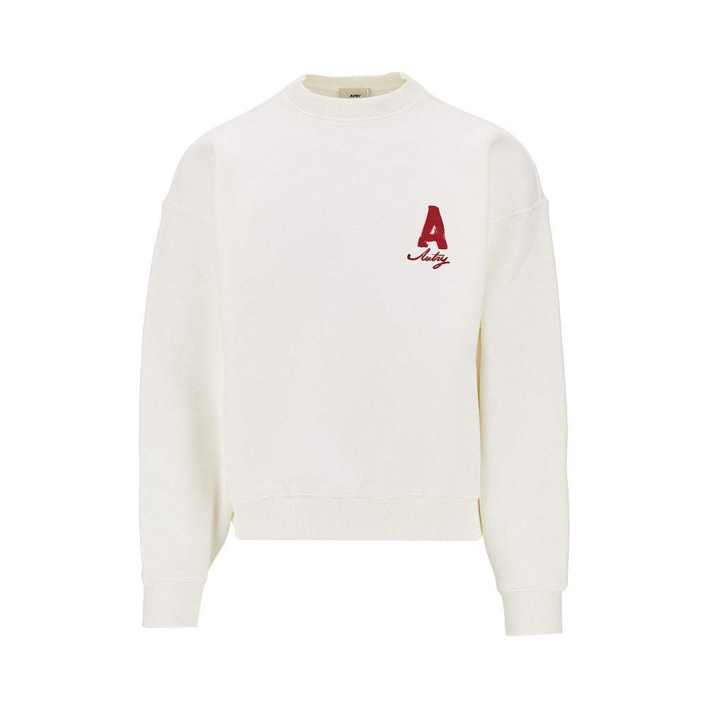 Autry Used effect Heritage crewneck sweatshirt